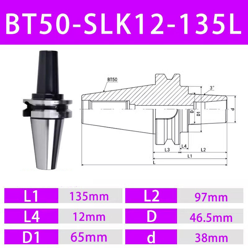 10051 BT30/BT40/BT50-SLK Shrink Fit Toolholders Universal Split Toolholders Shandong Denso Pricision Tools Co.,Ltd.