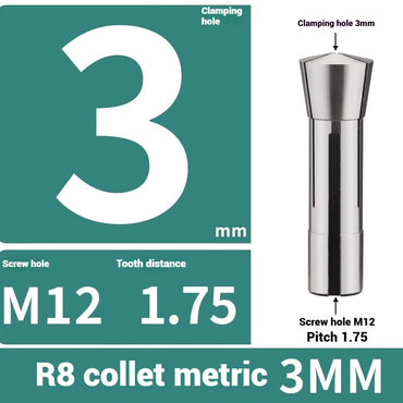 1066-milling machine collet r8 collet r8 collet soxhlet turret milling machine milling collet collet collet milling cutter sleeve milling cutter collet Shandong Denso Pricision Tools Co.,Ltd.
