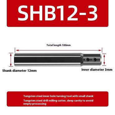 2089- CNC lathe small hole knife set SHB-25 small diameter tool holder inner hole jacket round handle CNC lathe D20 reducer sleeve Shandong Denso Pricision Tools Co.,Ltd.