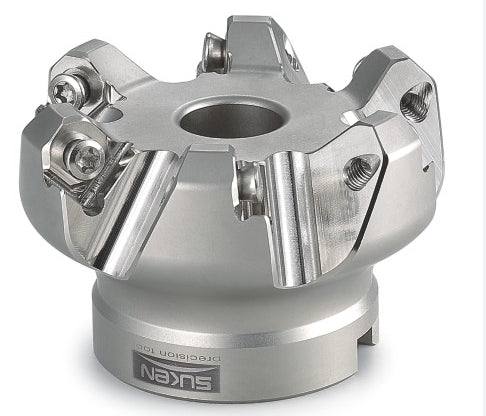 6016 Fast Feed MFPN66063R-5T-M Milling Cutter Block 66 Degree Flat Roughing Cutter Block with PNMU090508 Inserts Shandong Denso Pricision Tools Co.,Ltd.