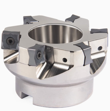 6022 MFSN Milling Cutter Block 88 Degree Fast Feed 88080R-6T-M Surface Heavy Duty Cutter Block High RPM SNMU1305 Shandong Denso Pricision Tools Co.,Ltd.