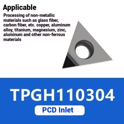 1040-Diamond Boring Inserts PCD Boring Inserts WBGT/TPGH for Copper and Aluminum Shandong Denso Pricision Tools Co.,Ltd.