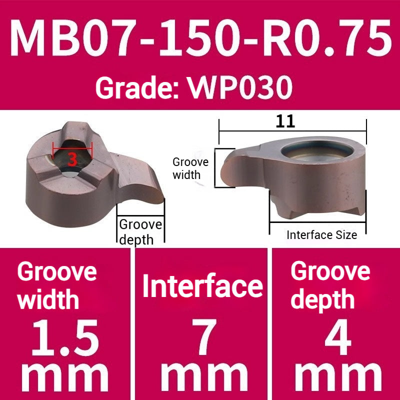 1020-Bore groove cutter small hole internal groove cutter grain deepening groove small bore cutter CNC cutter comma blade digging groove cutter bar Shandong Denso Pricision Tools Co.,Ltd.