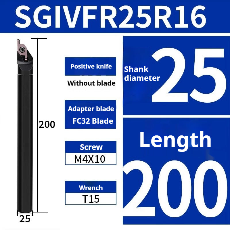 1010-Diameter End Face Bore Grooving Cutter Pole End Face Grooving Cutter SGIVFR16Q16 Circular Shallow Grooving Cutter VC1604R Inserts Shandong Denso Pricision Tools Co.,Ltd.