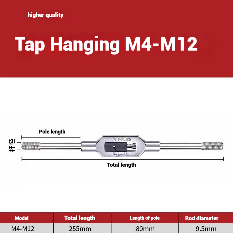 1086-Hand taps tapping tools tapping screws tapping set hand screws alloy steel m2m4m5m8m20 Shandong Denso Pricision Tools Co.,Ltd.