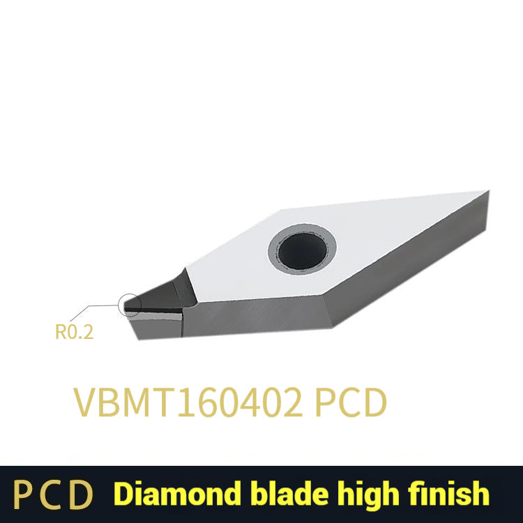1046-Imported PCD diamond turning inserts diamond aluminum inserts polycrystalline mirror high-gloss copper and aluminum special gemstone cutter grain Shandong Denso Pricision Tools Co.,Ltd.