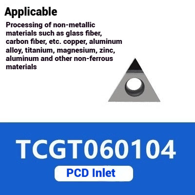 1040-Diamond Boring Inserts PCD Boring Inserts WBGT/TPGH for Copper and Aluminum Shandong Denso Pricision Tools Co.,Ltd.
