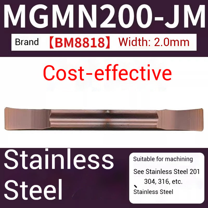 1031-CNC grooving cut-off inserts lathe end face clamp cutter grain mgmn300-m steel parts stainless steel cutter head Shandong Denso Pricision Tools Co.,Ltd.