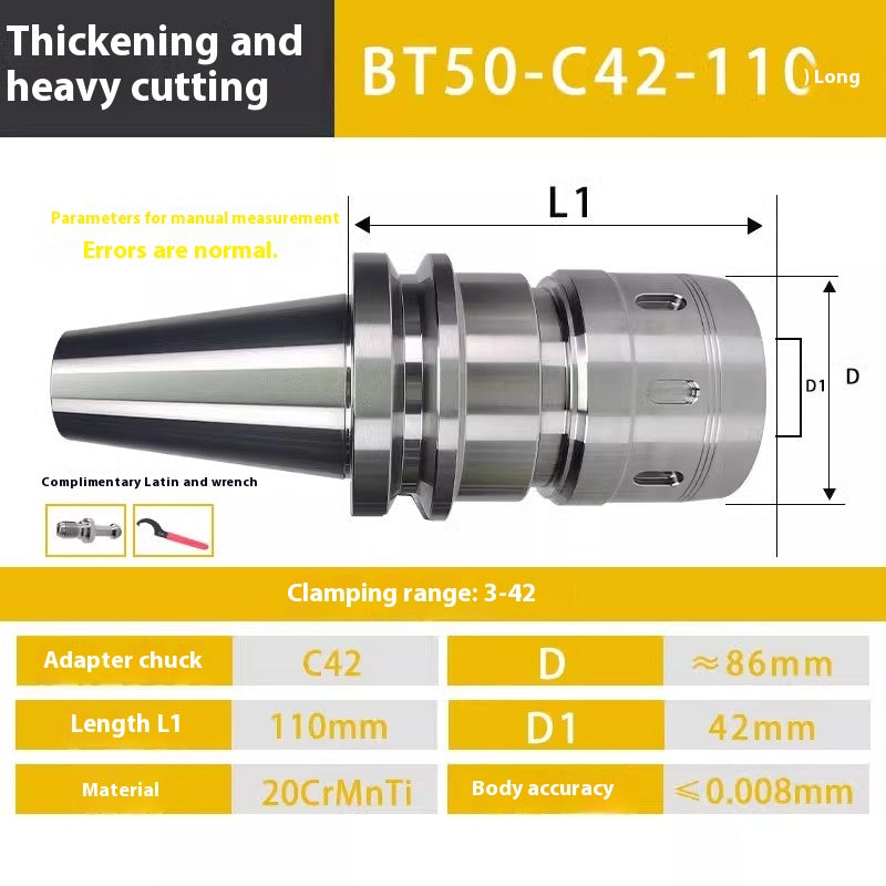2103-CNC tool holder BT40 BT30 BT50 strong tool holder CNC machining center C32 strong chuck extended tool holder Shandong Denso Pricision Tools Co.,Ltd.