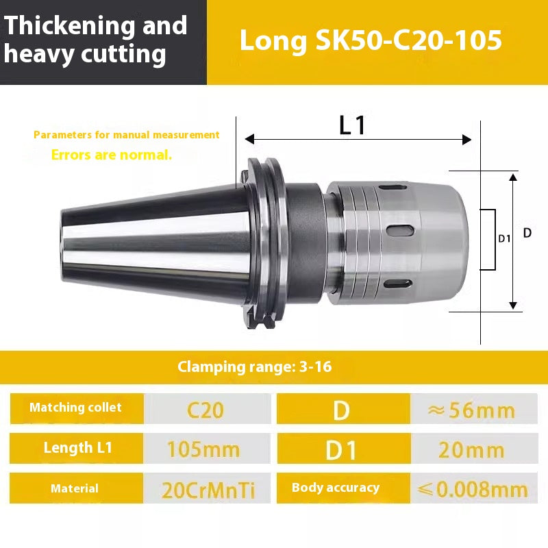 2103-CNC tool holder BT40 BT30 BT50 strong tool holder CNC machining center C32 strong chuck extended tool holder Shandong Denso Pricision Tools Co.,Ltd.