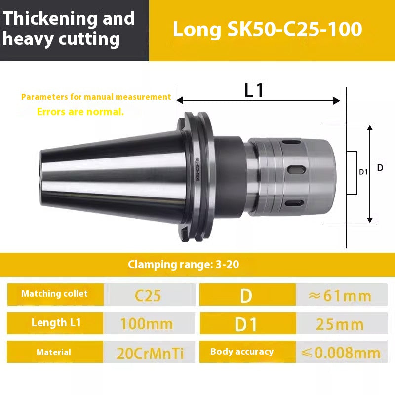 2103-CNC tool holder BT40 BT30 BT50 strong tool holder CNC machining center C32 strong chuck extended tool holder Shandong Denso Pricision Tools Co.,Ltd.