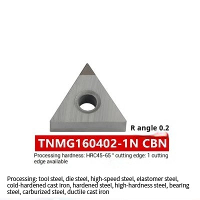 1038-Diamond CBN Cubic Boron Nitride Superhard CNC Inserts TNMG/WNMG Hardened Steel High-Hardness Steel Specialized Inserts Shandong Denso Pricision Tools Co.,Ltd.