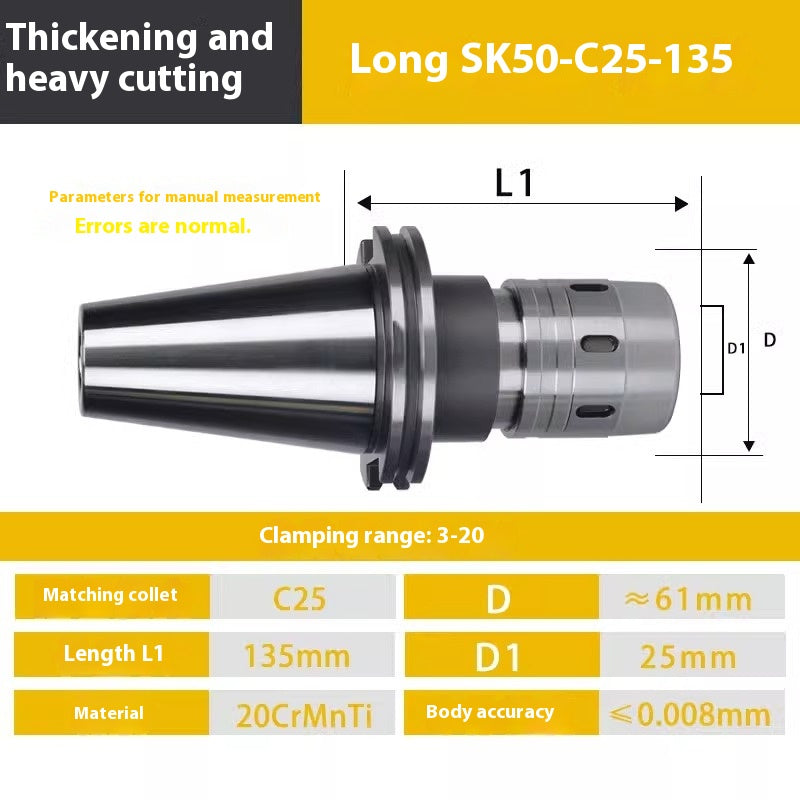 2103-CNC tool holder BT40 BT30 BT50 strong tool holder CNC machining center C32 strong chuck extended tool holder Shandong Denso Pricision Tools Co.,Ltd.