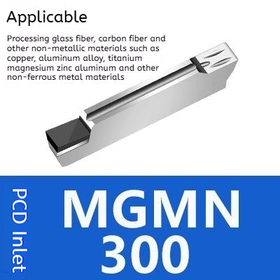 1034-Korea imported diamond cut-off groove blade diamond blade MGMN/MRMN200 300 PCD gemstone cutter grain Shandong Denso Pricision Tools Co.,Ltd.