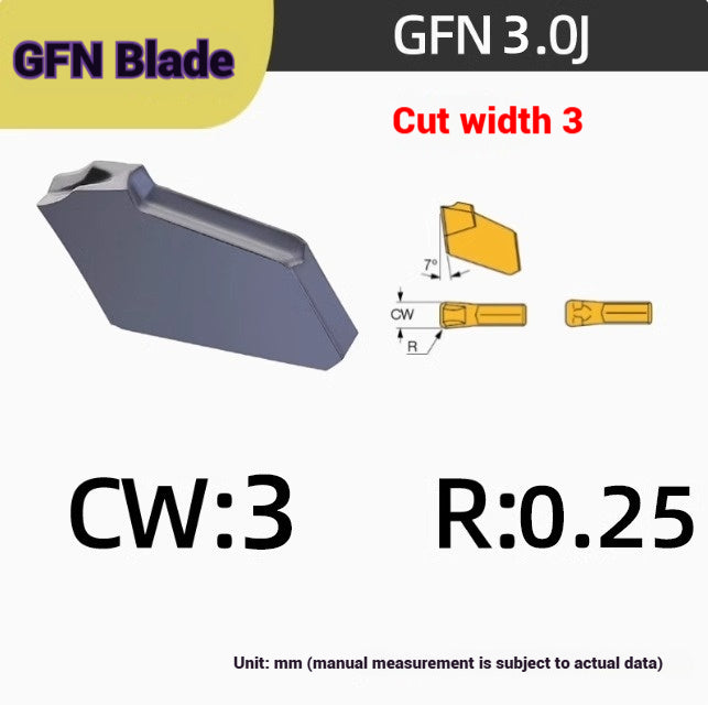 1050-JP Saw Blade Router Bar T-slot Router Plate Ultra-thin Side Cutting Triple Edge Milling Cutter ISCAR GFN Series 2mm3mm Shandong Denso Pricision Tools Co.,Ltd.