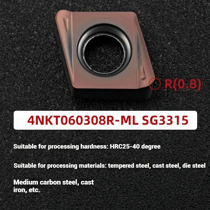 1051-TE90 fast feed milling cutter shank 90 degree right angle square shoulder milling cutter shank 4NKT060308 fast feed milling cutter blade replace 1135 Shandong Denso Pricision Tools Co.,Ltd.