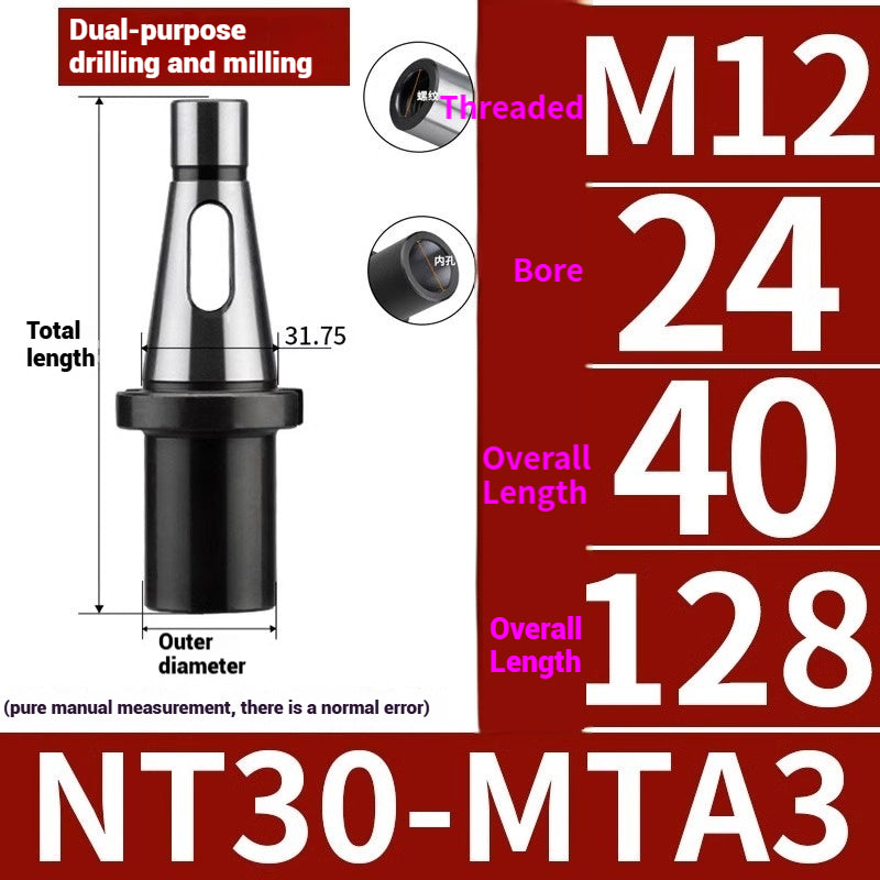 1080-General Milling Machine NT50 Milling Tool Sleeve 7:24/NT 50-Mohs No. 2/3/4/5 Adapter Sleeve Reducing Sleeve Shandong Denso Pricision Tools Co.,Ltd.