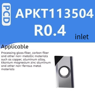 1035-Diamond Milling Blades CNC Gemstone Milling Blades APKT, SEHW, PCD Copper & Aluminum Shandong Denso Pricision Tools Co.,Ltd.