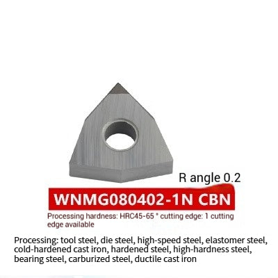 1038-Diamond CBN Cubic Boron Nitride Superhard CNC Inserts TNMG/WNMG Hardened Steel High-Hardness Steel Specialized Inserts Shandong Denso Pricision Tools Co.,Ltd.
