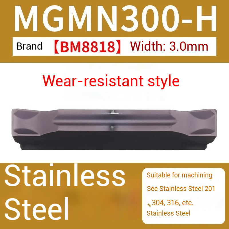 1031-CNC grooving cut-off inserts lathe end face clamp cutter grain mgmn300-m steel parts stainless steel cutter head Shandong Denso Pricision Tools Co.,Ltd.