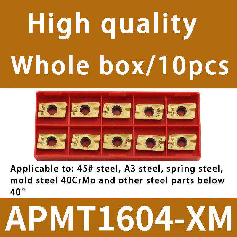 140-CNC milling blade APM T1135 stainless steel special alloy blade Shandong Denso Pricision Tools Co.,Ltd.