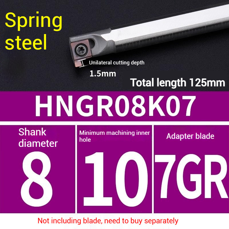 1020-Bore groove cutter small hole internal groove cutter grain deepening groove small bore cutter CNC cutter comma blade digging groove cutter bar Shandong Denso Pricision Tools Co.,Ltd.