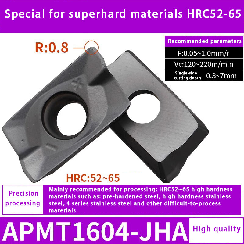 140-CNC milling blade APM T1135 stainless steel special alloy blade Shandong Denso Pricision Tools Co.,Ltd.