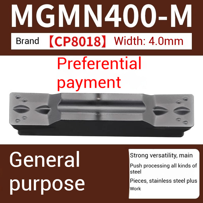 1031-CNC grooving cut-off inserts lathe end face clamp cutter grain mgmn300-m steel parts stainless steel cutter head Shandong Denso Pricision Tools Co.,Ltd.