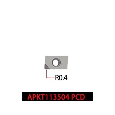 1032-Diamond inserts copper and aluminum special CNC lathe tools gemstone lathe cutter grain super bright PCD cutter head diamond cutter head Shandong Denso Pricision Tools Co.,Ltd.