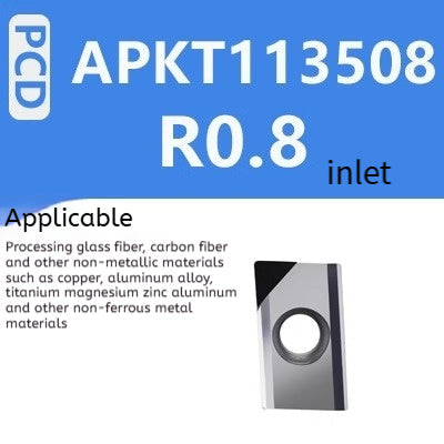 1035-Diamond Milling Blades CNC Gemstone Milling Blades APKT, SEHW, PCD Copper & Aluminum Shandong Denso Pricision Tools Co.,Ltd.