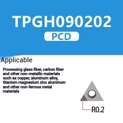 1040-Diamond Boring Inserts PCD Boring Inserts WBGT/TPGH for Copper and Aluminum Shandong Denso Pricision Tools Co.,Ltd.