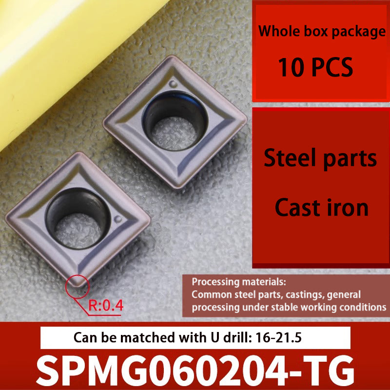 113-U drill blade SP fast violent drill spmg060204 blade Shandong Denso Pricision Tools Co.,Ltd.