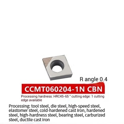 1038-Diamond CBN Cubic Boron Nitride Superhard CNC Inserts TNMG/WNMG Hardened Steel High-Hardness Steel Specialized Inserts Shandong Denso Pricision Tools Co.,Ltd.