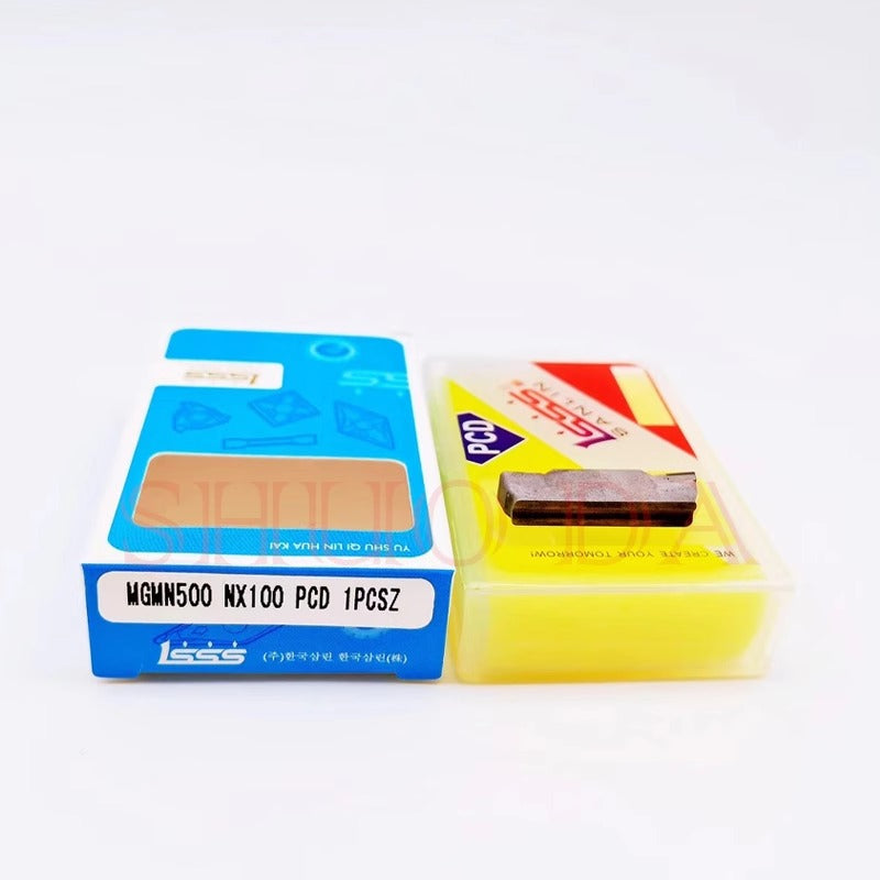 1034-Korea imported diamond cut-off groove blade diamond blade MGMN/MRMN200 300 PCD gemstone cutter grain Shandong Denso Pricision Tools Co.,Ltd.