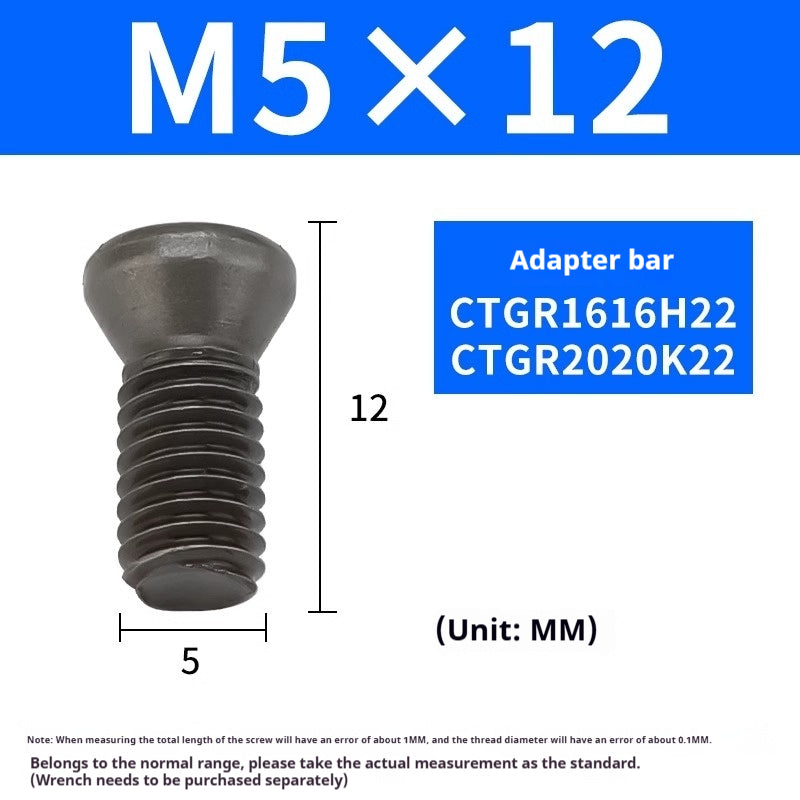 1001-Platen type vertical shallow groove tool bar CTGR1616H22/2020K22/2525M22 with TGF43R blade Shandong Denso Pricision Tools Co.,Ltd.