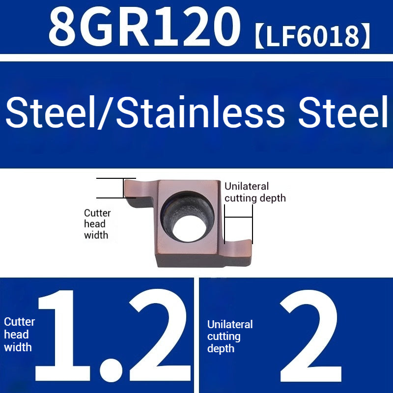 1020-Bore groove cutter small hole internal groove cutter grain deepening groove small bore cutter CNC cutter comma blade digging groove cutter bar Shandong Denso Pricision Tools Co.,Ltd.