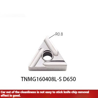 1043-CNC metal-ceramic triangular precision ground grooving inserts TNMG R/L-S/VF high-gloss cylindrical cutter grains Shandong Denso Pricision Tools Co.,Ltd.