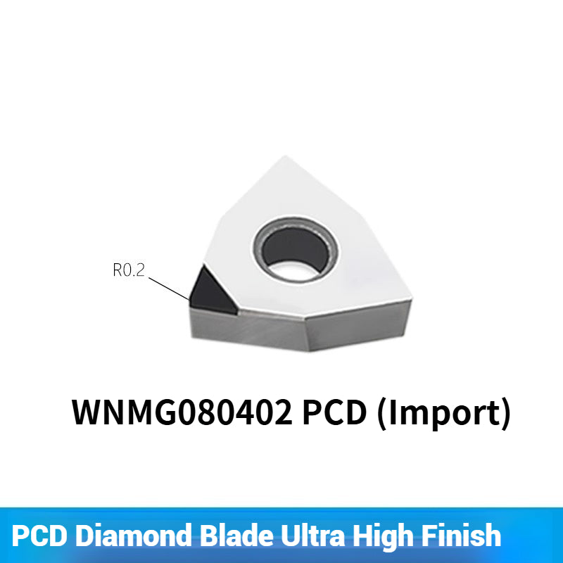 1048-Korea Imported Super Bright Diamond Blades Diamond Blades WNMG PCD Gemstone Blade Grain