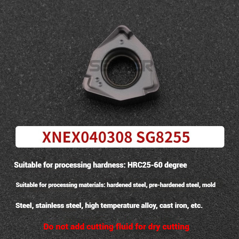 1054-90 degree fast feed WNE heavy cutting MFWN right angle milling cutter shank WNMU040304 double-sided hexagonal milling cutter blade Shandong Denso Pricision Tools Co.,Ltd.