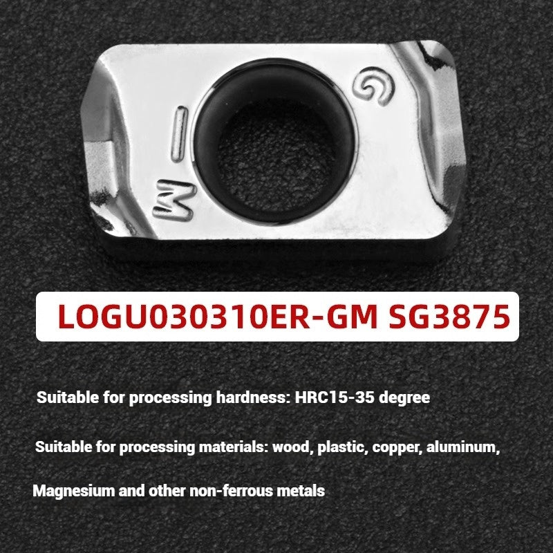 1052-MFH03R double-sided fast feed milling cutter bar KYOCERA LOGU030310 milling cutter bar high speed open coarse end milling cutter bar Shandong Denso Pricision Tools Co.,Ltd.