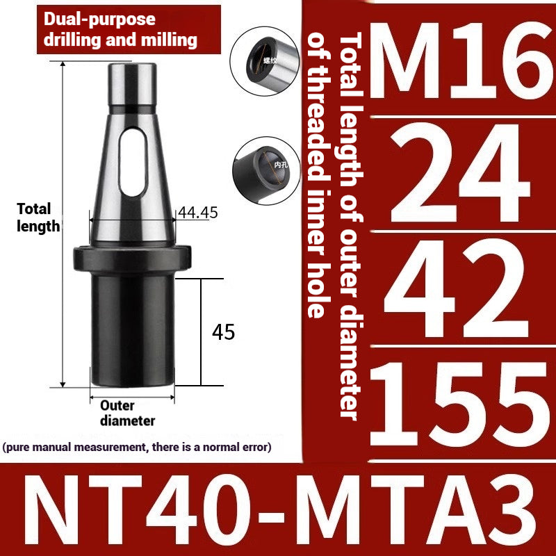 1080-General Milling Machine NT50 Milling Tool Sleeve 7:24/NT 50-Mohs No. 2/3/4/5 Adapter Sleeve Reducing Sleeve Shandong Denso Pricision Tools Co.,Ltd.