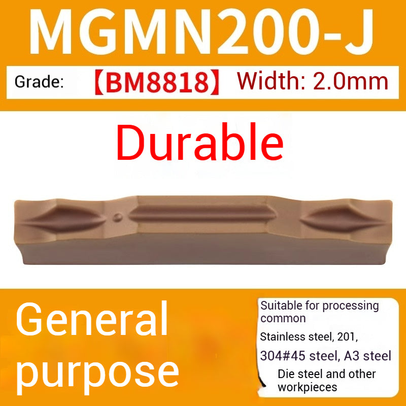 1031-CNC grooving cut-off inserts lathe end face clamp cutter grain mgmn300-m steel parts stainless steel cutter head Shandong Denso Pricision Tools Co.,Ltd.
