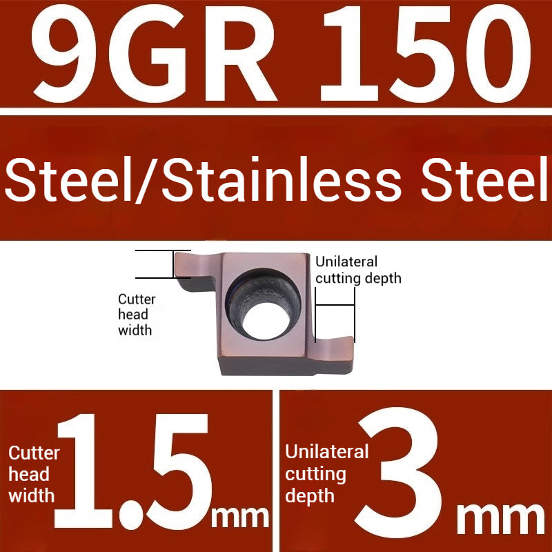 1020-Bore groove cutter small hole internal groove cutter grain deepening groove small bore cutter CNC cutter comma blade digging groove cutter bar Shandong Denso Pricision Tools Co.,Ltd.