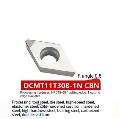 1038-Diamond CBN Cubic Boron Nitride Superhard CNC Inserts TNMG/WNMG Hardened Steel High-Hardness Steel Specialized Inserts Shandong Denso Pricision Tools Co.,Ltd.