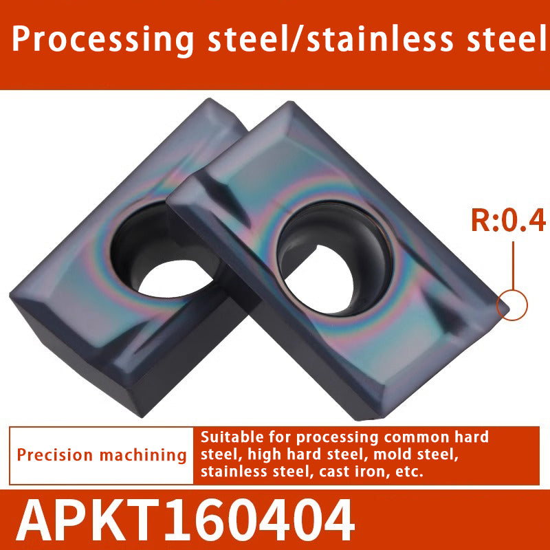 140-CNC milling blade APM T1135 stainless steel special alloy blade Shandong Denso Pricision Tools Co.,Ltd.