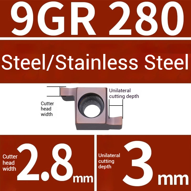 1020-Bore groove cutter small hole internal groove cutter grain deepening groove small bore cutter CNC cutter comma blade digging groove cutter bar Shandong Denso Pricision Tools Co.,Ltd.