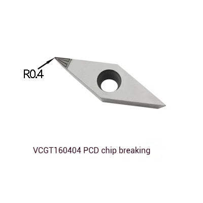 1032-Diamond inserts copper and aluminum special CNC lathe tools gemstone lathe cutter grain super bright PCD cutter head diamond cutter head Shandong Denso Pricision Tools Co.,Ltd.