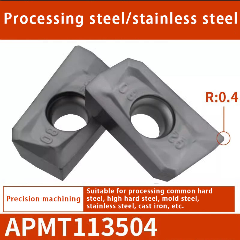 140-CNC milling blade APM T1135 stainless steel special alloy blade Shandong Denso Pricision Tools Co.,Ltd.