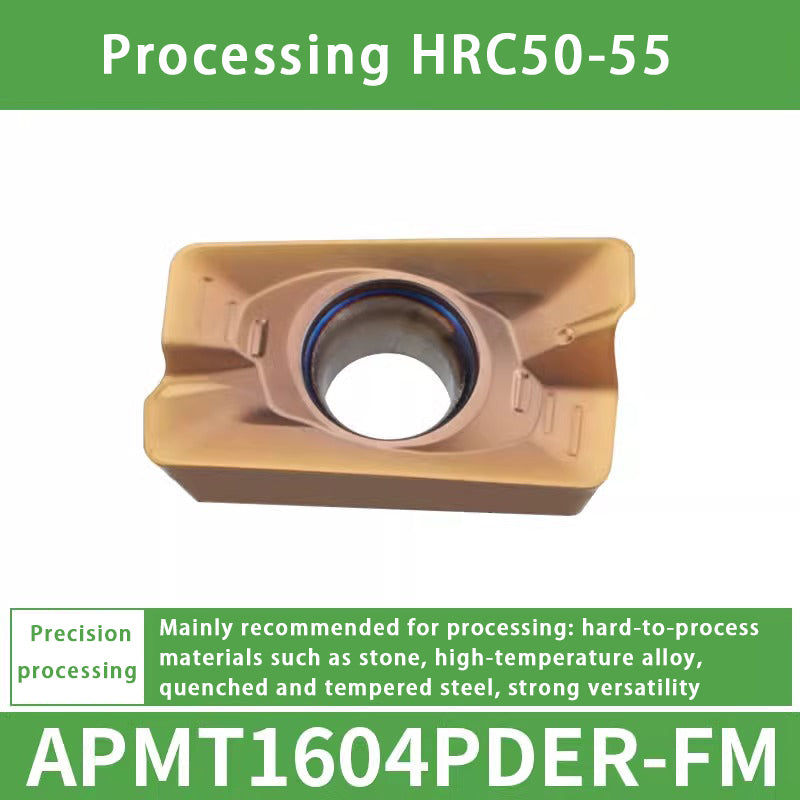 140-CNC milling blade APM T1135 stainless steel special alloy blade Shandong Denso Pricision Tools Co.,Ltd.