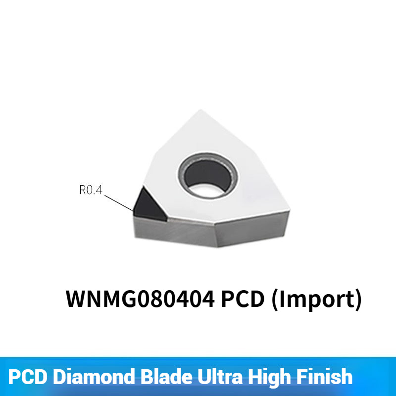 1048-Korea Imported Super Bright Diamond Blades Diamond Blades WNMG PCD Gemstone Blade Grain